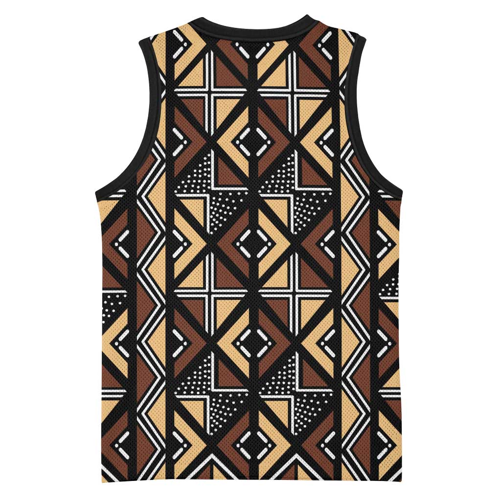Mali Mud Cloth Legacy Basketball Jersey African Tribal Pattern LT15