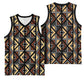 Mali Mud Cloth Legacy Basketball Jersey African Tribal Pattern LT15