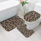 Mali Mud Cloth Legacy Pattern Bathroom Set Ethnic Geometry Style
