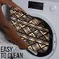 Mali Mud Cloth Legacy Pattern Bathroom Set Ethnic Geometry Style
