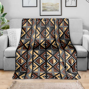 Mali Mud Cloth Legacy Blanket African Tribal Pattern - African Pride