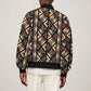 Mali Mud Cloth Legacy Bomber Jacket African Tribal Pattern - African Pride