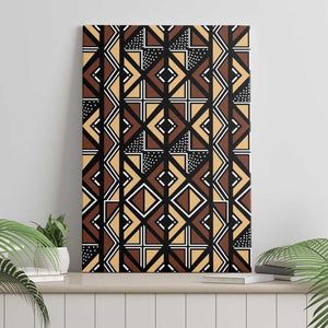 Mali Mud Cloth Legacy Canvas Wall Art African Tribal Pattern - African Pride