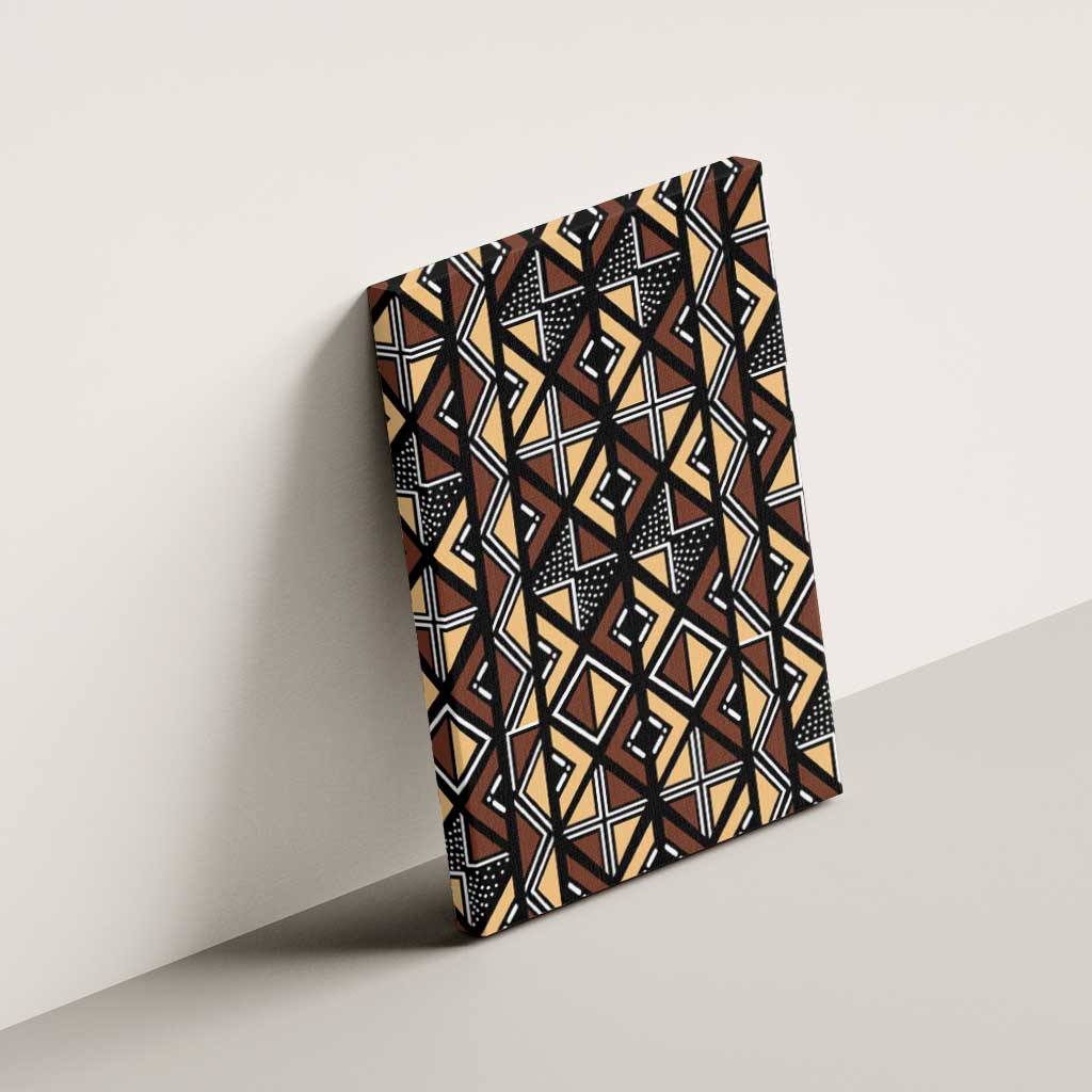 Mali Mud Cloth Legacy Canvas Wall Art African Tribal Pattern - African Pride
