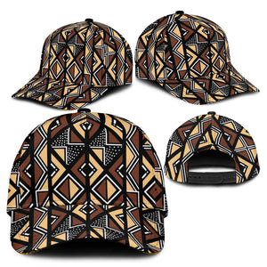 Mali Mud Cloth Legacy Classic Cap African Tribal Pattern - African Pride