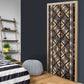 Mali Mud Cloth Legacy Pattern Door Cover Ethnic Geometry Style