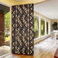 Mali Mud Cloth Legacy Pattern Door Cover Ethnic Geometry Style