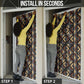 Mali Mud Cloth Legacy Pattern Door Cover Ethnic Geometry Style