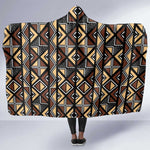 Mali Mud Cloth Legacy Hooded Blanket African Tribal Pattern - African Pride