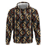 Mali Mud Cloth Legacy Hoodie African Tribal Pattern - African Pride