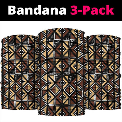 Mali Mud Cloth Legacy Neck Gaiter African Tribal Pattern - African Pride