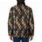 Mali Mud Cloth Legacy Pattern Padded Jacket Ethnic Geometry Style