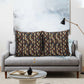 Mali Mud Cloth Legacy Pattern Pillow Cover Ethnic Geometry Style
