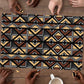 Mali Mud Cloth Legacy Pattern Puzzle Ethnic Geometry Style