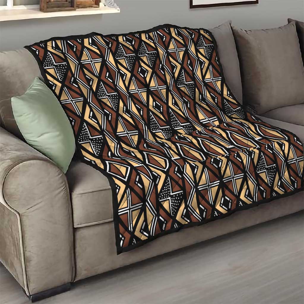 Mali Mud Cloth Legacy Quilt African Tribal Pattern - African Pride