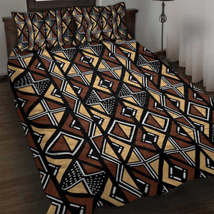 Mali Mud Cloth Legacy Quilt Bed Set African Tribal Pattern - African Pride