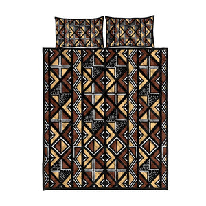 Mali Mud Cloth Legacy Quilt Bed Set African Tribal Pattern - African Pride