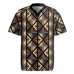 Mali Mud Cloth Legacy Rugby Jersey African Tribal Pattern - African Pride