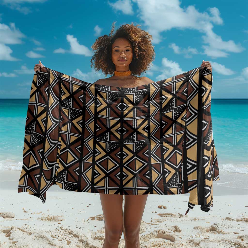 Mali Mud Cloth Legacy Sarong African Tribal Pattern - African Pride