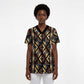 Mali Mud Cloth Legacy Scrub Top African Tribal Pattern - African Pride