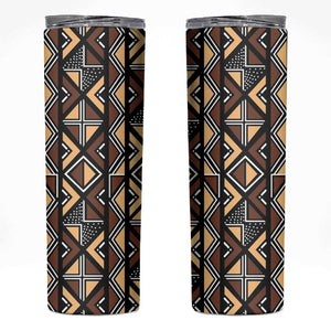 Mali Mud Cloth Legacy Skinny Tumbler African Tribal Pattern - African Pride