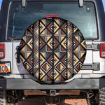 Mali Mud Cloth Legacy Spare Tire Cover African Tribal Pattern - African Pride