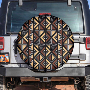 Mali Mud Cloth Legacy Spare Tire Cover African Tribal Pattern - African Pride
