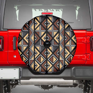 Mali Mud Cloth Legacy Spare Tire Cover African Tribal Pattern - African Pride