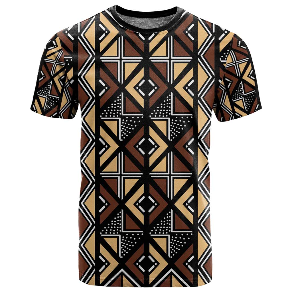 Mali Mud Cloth Legacy T shirt African Tribal Pattern - African Pride