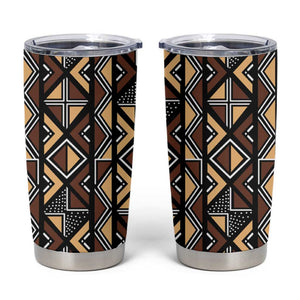Mali Mud Cloth Legacy Tumbler Cup African Tribal Pattern - African Pride