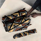 Mali Mud Cloth Legacy Pattern Umbrella Ethnic Geometry Style