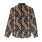 Mali Mud Cloth Legacy Women Casual Shirt African Tribal Pattern - African Pride