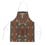 Mali Mud Cloth African Village Apron Ethnic Geometry Style