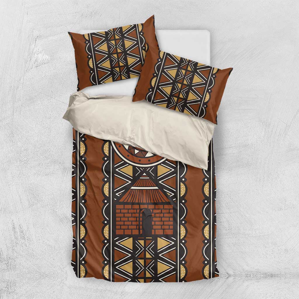 Mali Mud Cloth Village Legacy Bedding Set African Tribal Pattern - African Pride