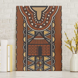 Mali Mud Cloth Village Legacy Canvas Wall Art African Tribal Pattern - African Pride