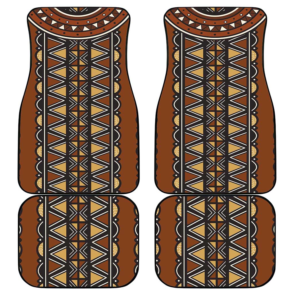Mali Mud Cloth Village Legacy Car Mats African Tribal Pattern - African Pride