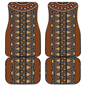 Mali Mud Cloth Village Legacy Car Mats African Tribal Pattern - African Pride