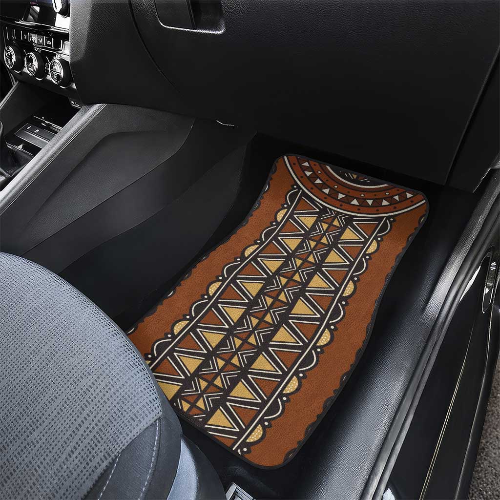 Mali Mud Cloth Village Legacy Car Mats African Tribal Pattern - African Pride