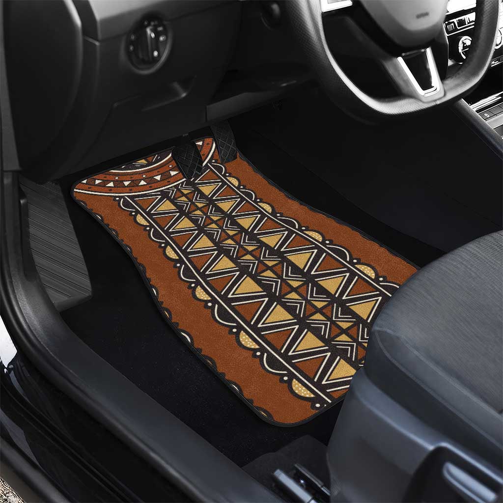 Mali Mud Cloth Village Legacy Car Mats African Tribal Pattern - African Pride