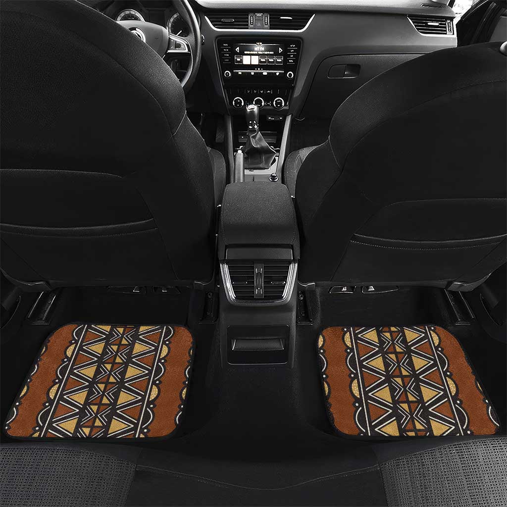 Mali Mud Cloth Village Legacy Car Mats African Tribal Pattern - African Pride