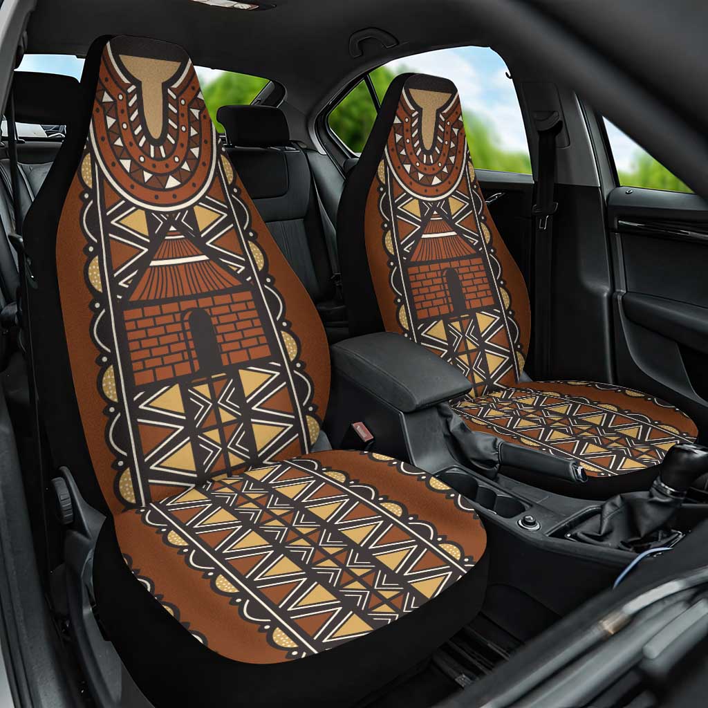 Mali Mud Cloth Village Legacy Car Seat Cover African Tribal Pattern - African Pride
