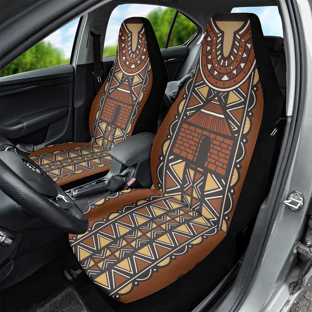Mali Mud Cloth Village Legacy Car Seat Cover African Tribal Pattern - African Pride