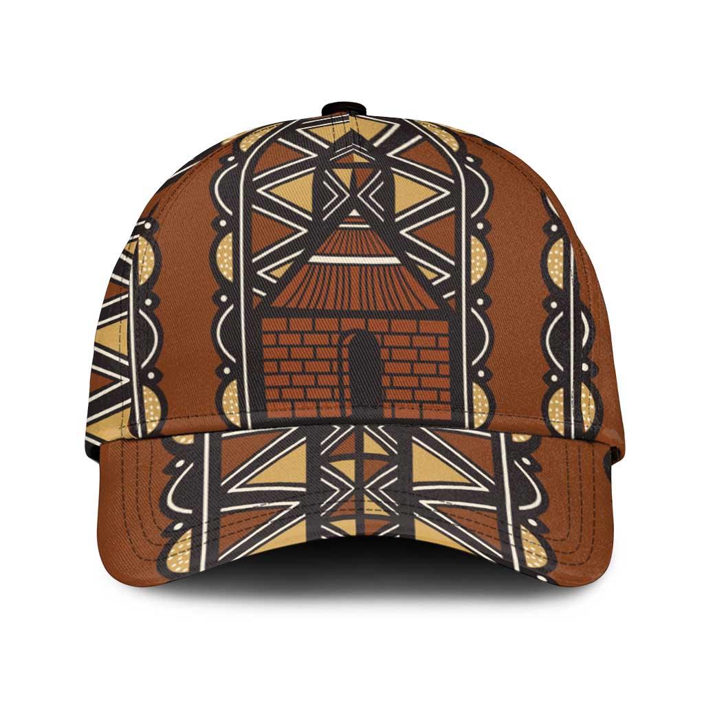 Mali Mud Cloth Village Legacy Classic Cap African Tribal Pattern - African Pride