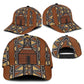 Mali Mud Cloth Village Legacy Classic Cap African Tribal Pattern - African Pride