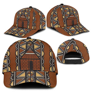 Mali Mud Cloth Village Legacy Classic Cap African Tribal Pattern - African Pride