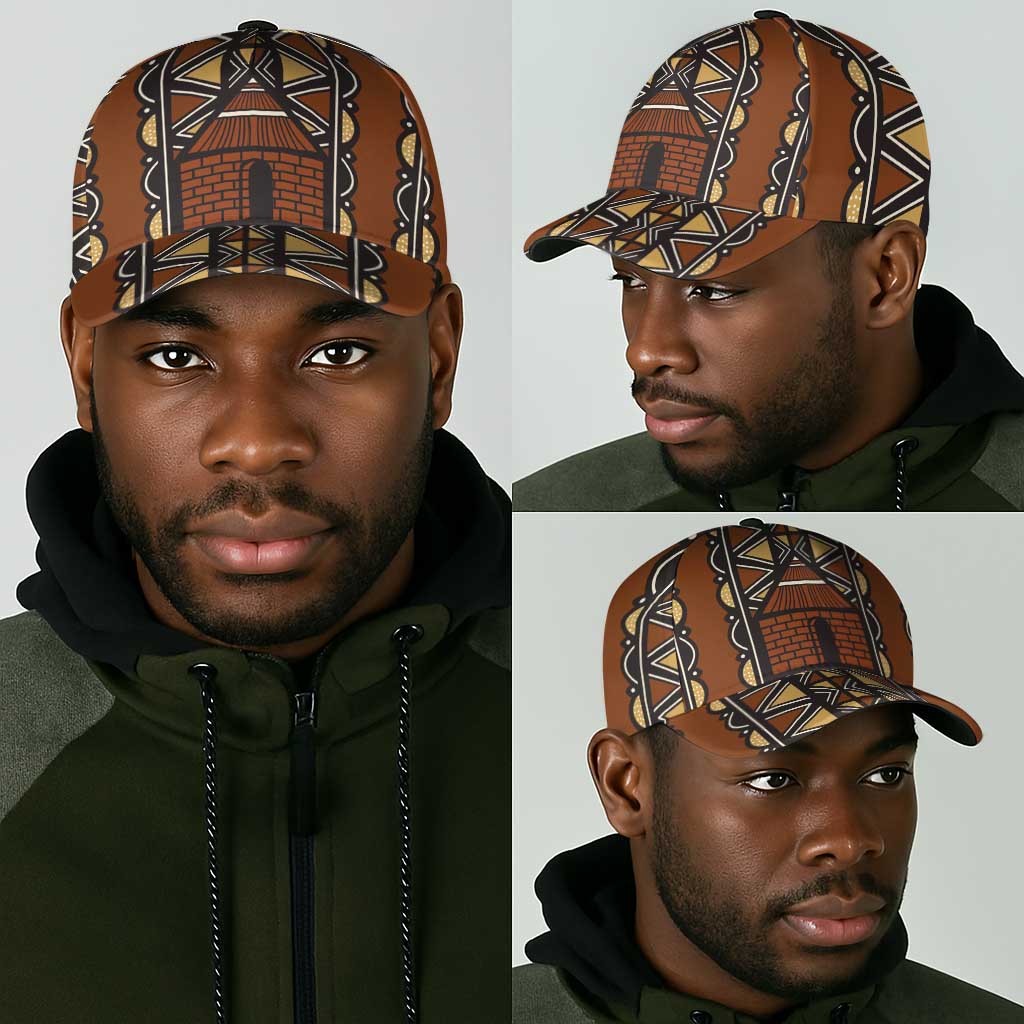Mali Mud Cloth Village Legacy Classic Cap African Tribal Pattern - African Pride