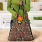 Mali Mud Cloth Village Legacy Grocery Bag African Tribal Pattern - African Pride
