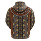 Mali Mud Cloth Village Legacy Hoodie African Tribal Pattern - African Pride