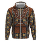 Mali Mud Cloth Village Legacy Hoodie African Tribal Pattern - African Pride