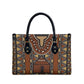 Mali Mud Cloth African Village Leather Bag Ethnic Geometry Style